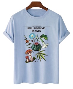 Camiseta de gran tamaño de media manga ligera con estampado de ropa informal para hombre con logotipo personalizado profesional 2024 - Product Image 5