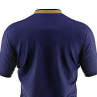 Maillot de jeu E-Sports unisexe personnalisable, tissu gaufré, couleurs personnalisées, conception ODM, impression numérique, respirant, séchage rapide, col en V
