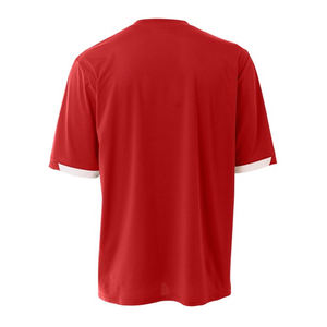 Camisetas de Béisbol Personalizadas OEM 2025 con Cierre de Hebilla, Diseño Liso, 100% Algodón, Transpirables, Antibacterianas, Opción de Venta al Por Mayor - Product Image 2