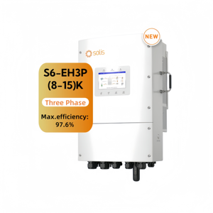 Inversor Híbrido Solis <span class=keywords><strong>Growatt</strong></span> de <span class=keywords><strong>10kw</strong></span> 12kw 16kw Monofásico y Trifásico, Inversores de Batería de Bajo Voltaje Híbridos de 10-16kW - Product Image 1