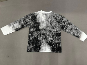 Camiseta de verano de algodón 100% con estampado DTG de gran tamaño personalizado para hombre, ropa de calle de manga larga de alta calidad - Product Image 3