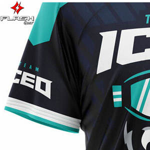 Camiseta de Fútbol para Hombre para Entrenamiento, Personalizada, de Secado Rápido, Sublimada, de Algodón y Poliéster, Estilo Urbano - Product Image 3