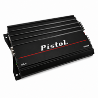 Amplificateur de voiture monobloc classe AB 3000W de crête 450W RMS, stable à 2 ohms, avec fonction Bass Boost et filtre passe-bas (LPF)