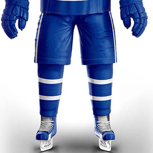 Custom 100% Polyester Ice Hockey Uniforms Latest Design Sportswear with <b>Applique</b> Numbers and Team Logo on Front - Product Image 6