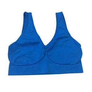 Nouveau Design du fabricant professionnel à la mode femmes Sport soutien-gorge Logo personnalisé respirant Fitness soutien-gorge avant Logo Simple - Product Image 5