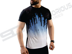 Camisas de sublimación 100 poliéster Almacén de EE. UU. Venta al por mayor Camisetas de algodón de poliéster en blanco para camisetas de sublimación - Product Image 6