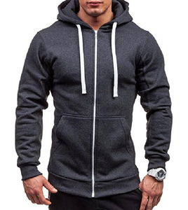 Fabricants de vêtements personnalisés Sweat à capuche à imprimé numérique en pur coton pour hommes - Product Image 4