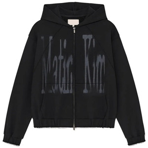 Vente en gros de sweats à capuche pour hommes de meilleure conception légers 100% coton couleur unie longue respirante pour la saison d'hiver Service OEM disponible - Product Image 4