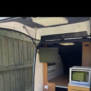 Mini Kit de caravana en forma de lágrima todoterreno de aluminio listo para exportar con envío gratis Remolque de viaje para acampar sin restricciones - Product Image 3