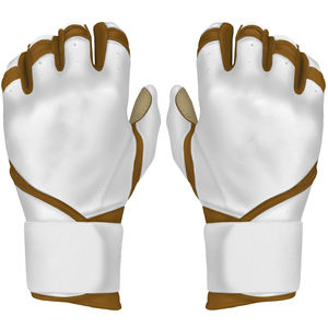 Gants de baseball en cuir véritable, antidérapants, légers, pour jeunes adultes Gants de sport unisexes - Product Image 1