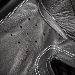 Guantes de entrenamiento de boxeo de cuero, Palma cómoda y transpirable para mayor ventilación, guantes de boxeo de gancho y bucle - Product Image 4