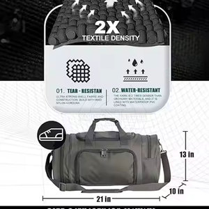 Bolsa Deportiva de Gran Capacidad (30-40L) para Uso en Exteriores, Impermeable, de Nailon, Fabricada en Pakistán, Marca NAMISSM INTERPRIZE NI-303, Alta Calidad y Personalizable - Product Image 5