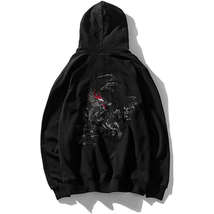 New Style Premium <b>Thick</b> Cotton Luxury Oem Fashion Design Winter Letter Digital Printing Bulk Regular Fit Heavy <b>Hoodies</b> for <b>Men</b> - Product Image 2