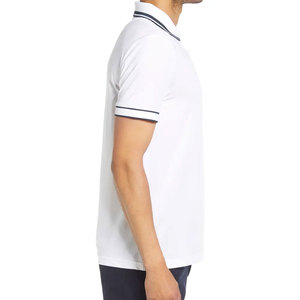 Chất Lượng Cao Cấp Người Đàn Ông Của Cho Polo T-Shirts 100% Cotton Mỏng Phù Hợp Và Thoáng Khí Với Mô Hình Thư Cho Bán - Product Image 3