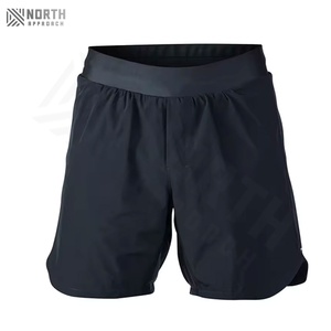 Pantalones Cortos Deportivos Casuales Unisex de Poliéster y Algodón de Alta Calidad para Entrenamiento y Running, con Bolsillos, para Hombre y Mujer - Product Image 1