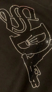 Sweat-shirts à capuche surdimensionnés en coton 100% pour hommes, style streetwear, avec strass, imprimés à l'écran, délavés au soleil, délavés à l'acide, pour l'automne - Product Image 5