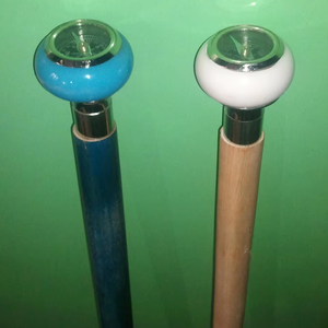 ไม้เท้าทำด้วยมือพร้อมเข็มทิศที่ปลายยาง - Product Image 1