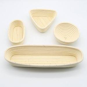 Cesta de masa fermentada hecha a mano ecológica, venta al por mayor, cuenco de prueba de ratán duradero OEM para hornear pan artesanal de Vietnam - Product Image 4