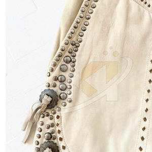 Pantalon en cuir suédé Slim Fit pour hommes Design de jambe effilée Bord élégant Parfait pour le nouveau pantalon pour hommes à la mode - Product Image 2