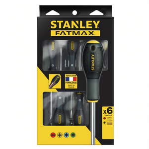 Pour Stanley Fatmax – Jeu de tournevis 6 pièces (embouts évasés + Phillips) – Kit d'outils premium - Product Image 2