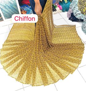 Hot Selling Sudanese thoub Multicolor chiffon <b>fabric</b> Polyester chiffon <b>Fabric</b> Wholesale Manufacturer - Product Image 4