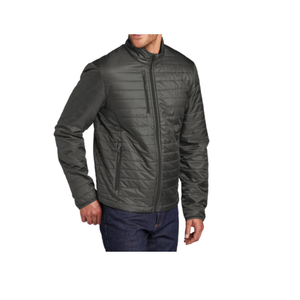 Chaqueta con cremallera acolchada de uso diario, chaqueta de alta calidad con logotipo personalizado, venta al por mayor - Product Image 3