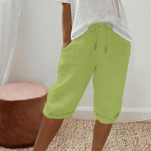 Short de course léger Caractéristique sans couture disponible XS XL Impression solide Dernière mode Coton Gym Wear Shorts pour femmes - Product Image 2