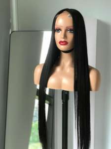 Super Silky Bone Straight Long Size Lace Front Peluca Extensiones de cabello crudo vietnamita 100% Cutícula alineada - Product Image 3