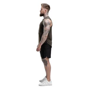 Camiseta sin mangas deportiva para hombre, personalizada, venta al por mayor - Product Image 4