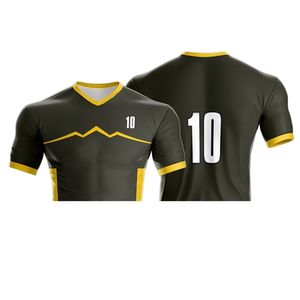 Camiseta de Fútbol Personalizada por Sublimación, 100% Poliéster, Transpirable, Ecológica, de Secado Rápido, Cuello Redondo, Manga Corta, Personalizable para Equipos - Product Image 4