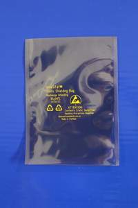 Economical ESD coated Metalized <b>Clear</b> <b>bag</b>, 120x100(open)mm, 3SS10, Anti-Static, Dustproof for Semiconductor and PCB Storage. - Product Image 3