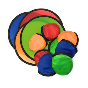 U-meging kipas tangan portabel, kipas angin nilon cakram terbang warna polos Promosi - Product Image 2