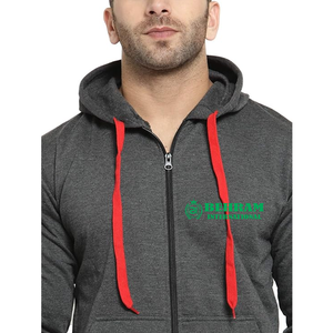 Prix plus bas – Sweat-shirts à capuche unisexes personnalisés de haute qualité 100 % coton molletonné/éponge française, à manches longues et fermeture éclair, respirants et à séchage rapide - Product Image 3