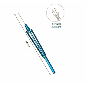 Forceps de Capsulorhexis en Acier Inoxydable Premium 23G Manuel Haute Précision Instrument Chirurgical Ophtalmique Certifié CE Vente en Gros - Product Image 5