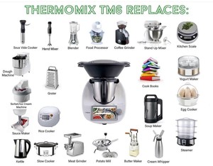 Ventes d'usine de Vorwerks Thermomixs TM6 disponibles en deux couleurs différentes (blanc et noir) - Product Image 3
