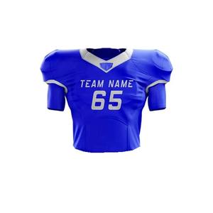 2025 nouveau Style couleur unie maillot de Football américain sublimation jeunesse Polyester Football américain uniforme ensemble pour unisexe - Product Image 6