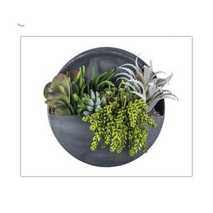 Vente chaude Design Moderne En Métal Fait À La Main Forme Sur Mesure Jardinière Murale Pour La Maison Décorative De L'exportateur Indien - Product Image 5