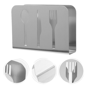 Porte-serviettes carré en métal de luxe porte-serviettes de table pour salle à manger cuisine restaurant hôtel maison - Product Image 2