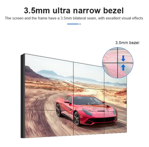 אולטרה-גבוהה videowall צג bezel רב-splicing מסכי שילוט דיגיטלי קיר וידאו - Product Image 4