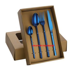 Nuevo Juego de Cubiertos de Acero Inoxidable de Lujo, Exportador y Fabricante Indio, con Diseño Único, Cubiertos Chapados en Oro (Juego de 5) - Product Image 2