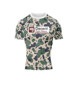 Ventes en gros de rashguards MMA sur mesure respirants, chemises et shorts de compression sportive avec matière en spandex/polyester et manches longues - Product Image 1