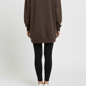 เสื้อฮู้ดดี้โอเวอร์ไซส์สำหรับผู้หญิง ประดับคริสตัล ใส่สบาย ทรงปกติ อุ่น นุ่ม ผ้าฟลีซ ใส่ลำลองได้ทุกวัน เหมาะสำหรับฤดูหนาว สไตล์สตรีท - Product Image 4