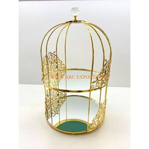 Wholesale Supplier Classic Gold Plated Unique Designing Indoor <b>Wedding</b> <b>Centerpiece</b> <b>Table</b> <b>Decoration</b> New Style Brass <b>Centerpiece</b> - Product Image 5