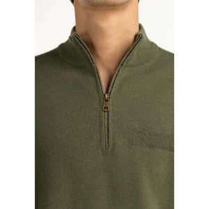 Suéter de Punto con Capucha para Hombre, Corte Regular, MN-SWT-WS25-063 B, Otoño y Primavera, Decoración con Estampado y Patrón - Product Image 3