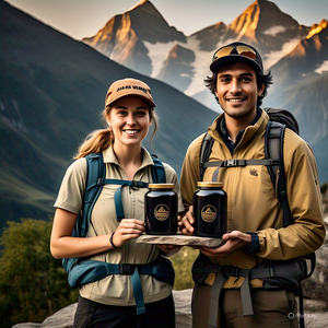 Resina de Shilajit del Himalaya pura OEM verificada por GMP, 100% orgánico, auténtico, secado al sol, suplemento sanitario, probado en laboratorio, embalaje a granel - Product Image 1