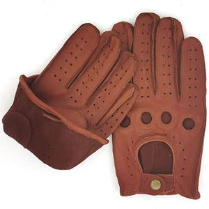 Venta al por mayor OEM Diseño personalizado Guantes de conducción Mejor proveedor Color sólido Unisex Guantes de cuero Estilo liso Precio de fábrica - Product Image 3