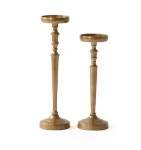 <b>Gold</b> Luxuries <b>Candle</b> Stand Uniquely Structured Metal Pillar <b>Candle</b> <b>Holder</b> for Home Decoration for Christmas - Product Image 4