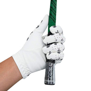 Venta al por mayor de guantes de golf proveedor OEM ODM logotipo personalizado impreso Cabretta cuero antideslizante agarre transpirable cómodo duradero deportes - Product Image 5