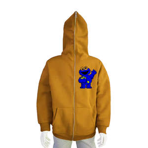 OEM 100% Fabricants de sweats à capuche surdimensionnés avec impression bouffante en coton Streetwear Pull graphique Sweats à capuche personnalisés pour hommes - Product Image 2