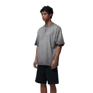 T-shirt surdimensionné personnalisé pour homme, tendance estivale, avec impression sérigraphique, effet délavé au soleil, pour t-shirt personnalisé - Product Image 5